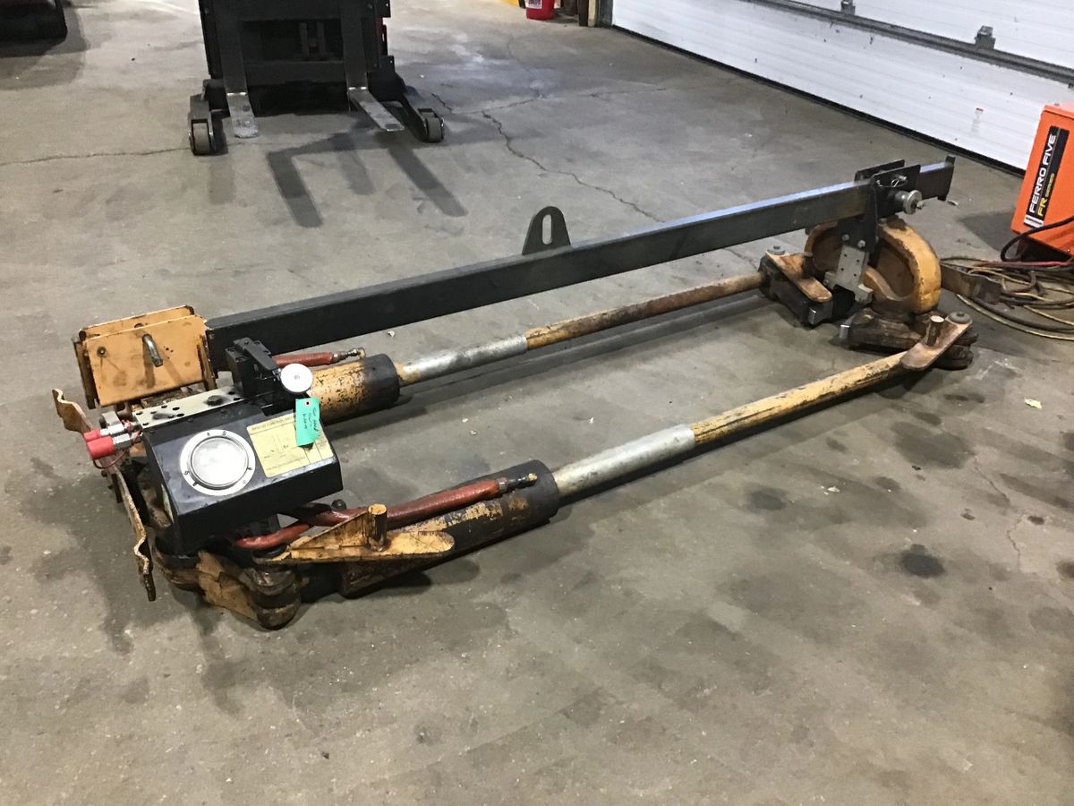 USED ENERPACSIMPLEX RPSERIES HYDRAULIC RAIL PULLER 120 TON